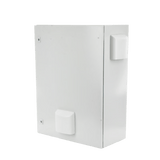 Gabinete Ventilado de Acero IP55 Uso en Exterior 600x800x300 mm con Placa Trasera Interior Metálica Ventilador PST-6080-30AV - SILYMX
