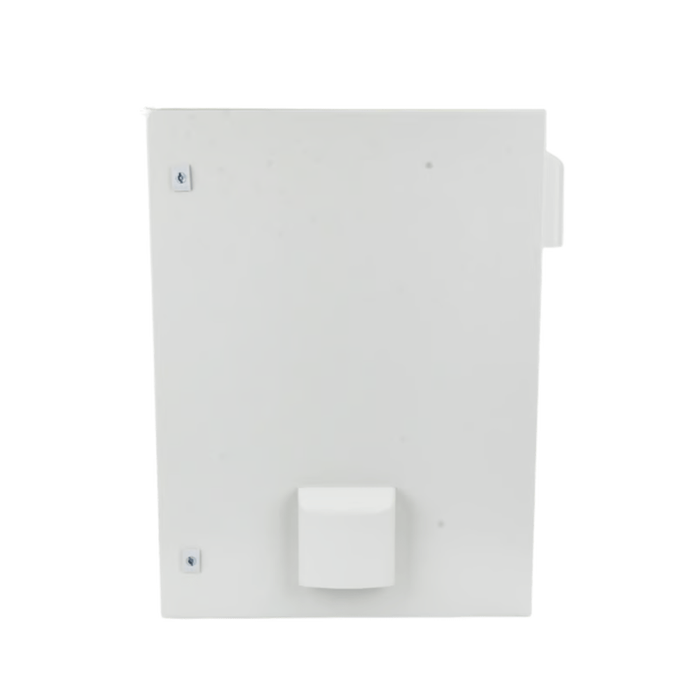 Gabinete Ventilado de Acero IP55 Uso en Exterior 600x800x300 mm con Placa Trasera Interior Metálica Ventilador PST-6080-30AV - SILYMX