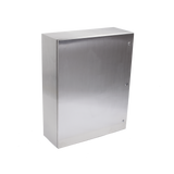 Gabinete de Acero Inoxidable IP66 Uso en Intemperie (800 x 1000 x 300 mm) con Placa Interna Galvanizada PST-8010030-INOX-B - SILYMX