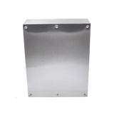 Gabinete de Acero Inoxidable IP66 Uso en Intemperie (800 x 1000 x 300 mm) con Placa Interna Galvanizada PST-8010030-INOX-B - SILYMX