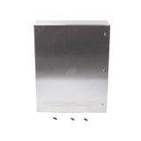 Gabinete de Acero Inoxidable IP66 Uso en Intemperie (800 x 1000 x 300 mm) con Placa Interna Galvanizada PST-8010030-INOX-B - SILYMX