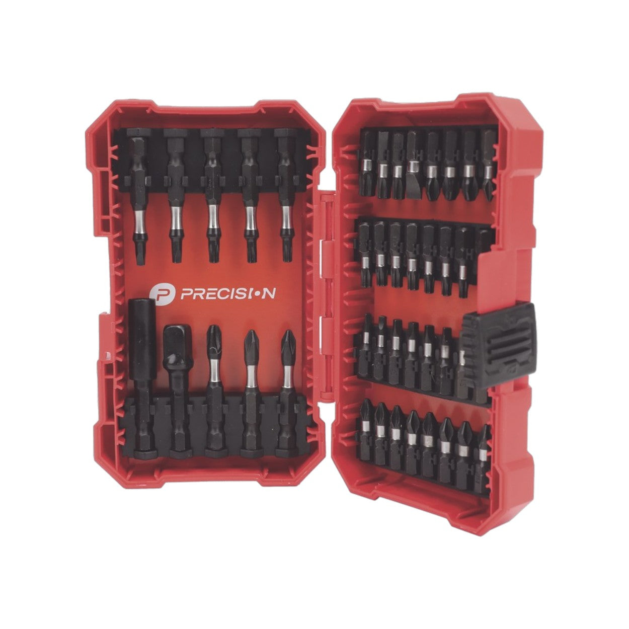 Juego de 42 Puntas para Taladro + Estuche Entrada Hex. 1/4" PST-C010-01 - SILYMX