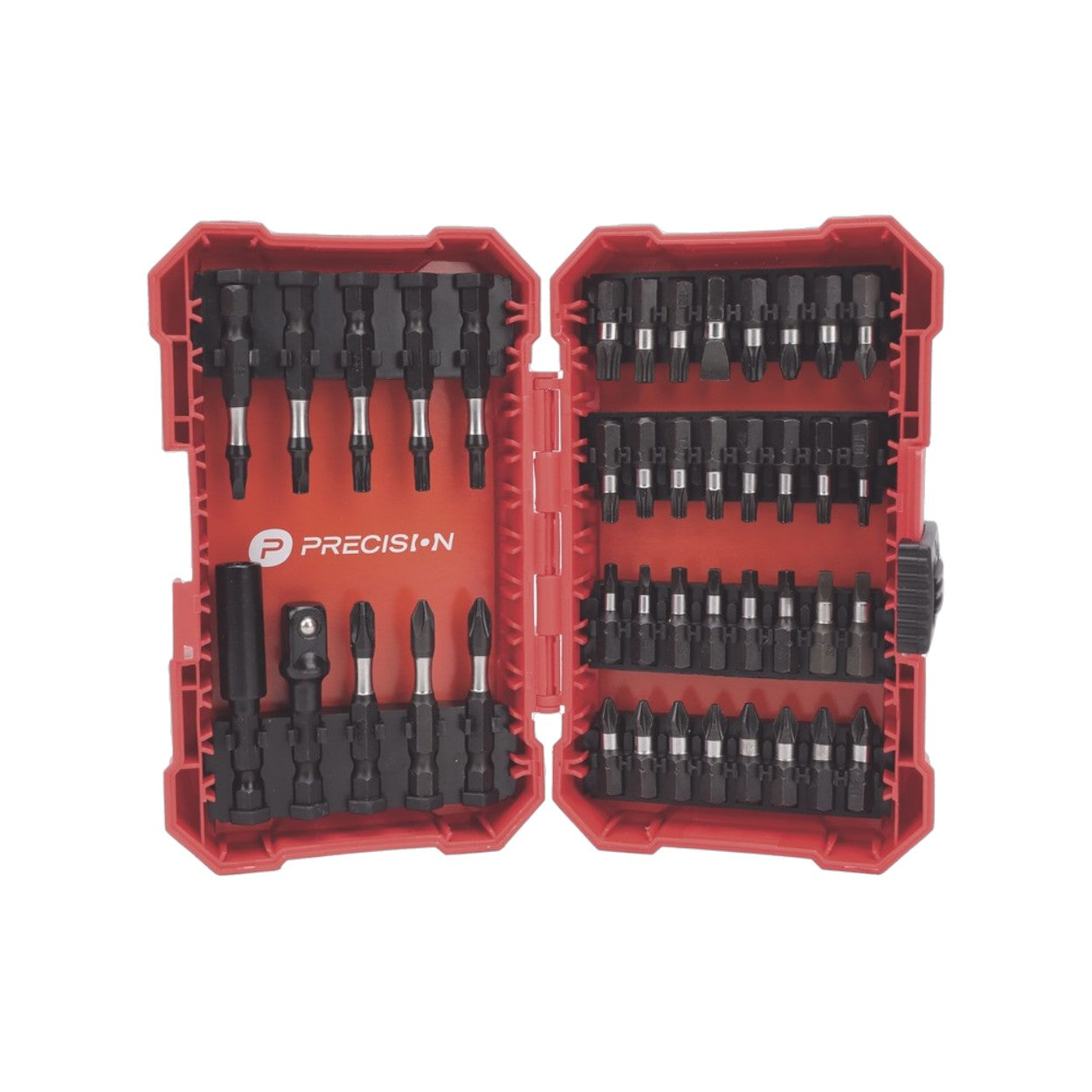 Juego de 42 Puntas para Taladro + Estuche Entrada Hex. 1/4" PST-C010-01 - SILYMX