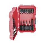 Juego de 18 Puntas y Brocas para Taladro con Entrada Hexagonal de 1/4" Incluye Estuche PST-C010-02 - SILYMX