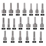 Juego de 208 Puntas para Taladro Entrada Hexagonal Incluye Estuche PST-C010-03 - SILYMX