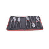 HerramientasPRECISIONPST-H010-03Juego de 5 Pinzas de 8" con Estuche Incluye: Pinza Mecánica Pinza para Tubo Pinza Eléctrica Pinza Corte Nariz Larga PST - H010 - 03 - SILYMX
