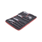HerramientasPRECISIONPST-H010-03Juego de 5 Pinzas de 8" con Estuche Incluye: Pinza Mecánica Pinza para Tubo Pinza Eléctrica Pinza Corte Nariz Larga PST - H010 - 03 - SILYMX