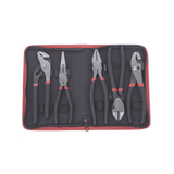 HerramientasPRECISIONPST-H010-03Juego de 5 Pinzas de 8" con Estuche Incluye: Pinza Mecánica Pinza para Tubo Pinza Eléctrica Pinza Corte Nariz Larga PST - H010 - 03 - SILYMX