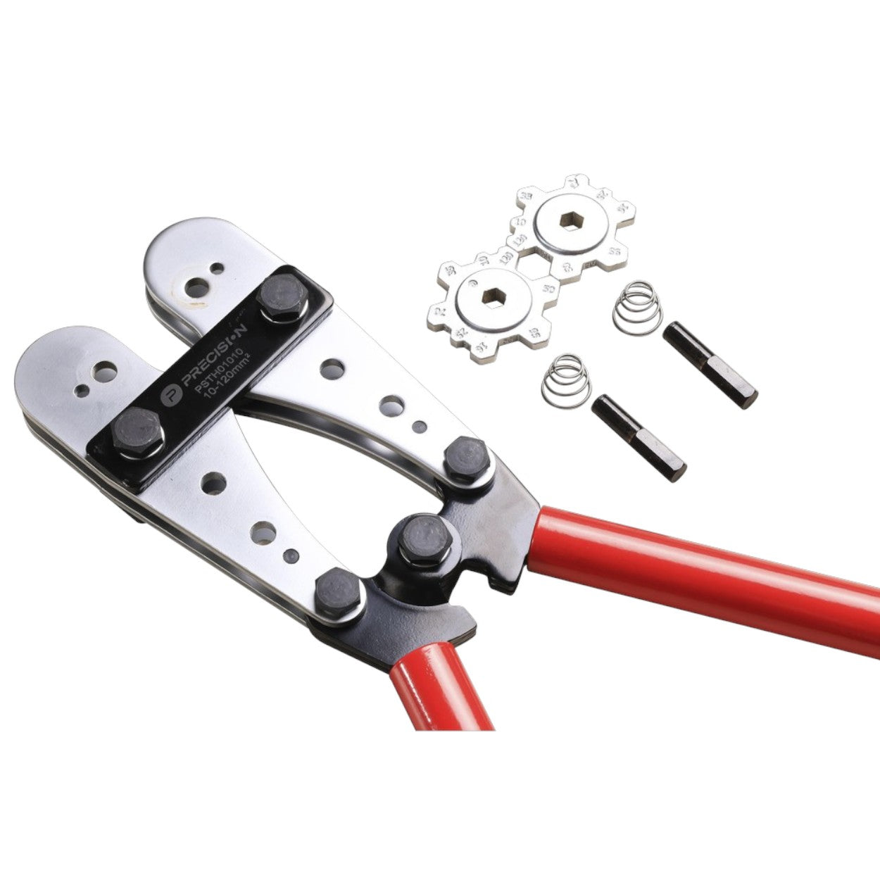 Pinza Para Ponchar O Crimpar Terminales Calibres 8 A 4 Awg PST-H01-010 - SILYMX