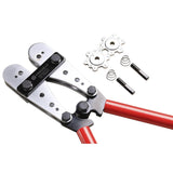 Pinza Para Ponchar O Crimpar Terminales Calibres 8 A 4 Awg PST-H01-010 - SILYMX