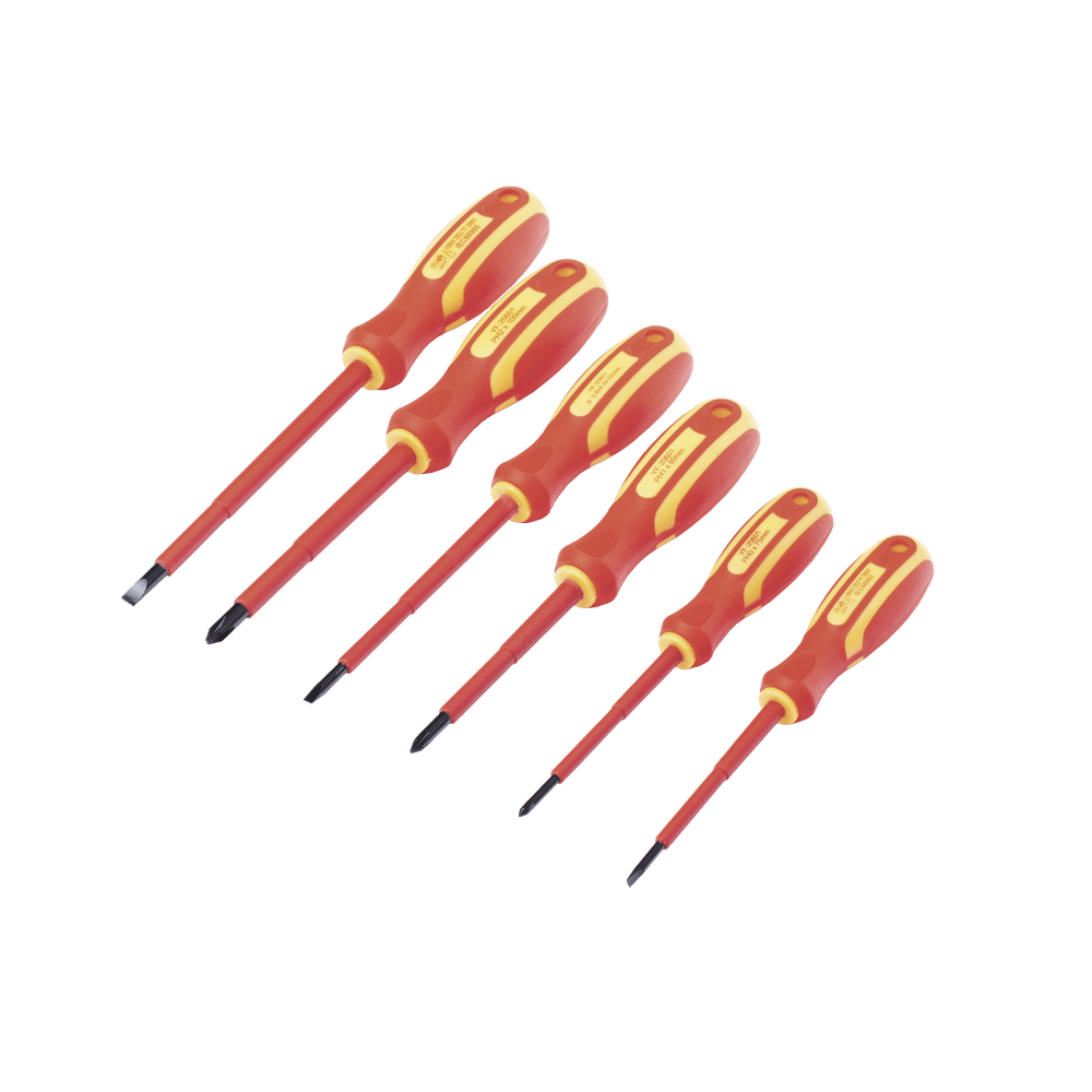 HerramientasPRECISIONPST-H020-01Juego de 6 desarmadores Aislados Bicolor 1000v PST - H020 - 01 - SILYMX
