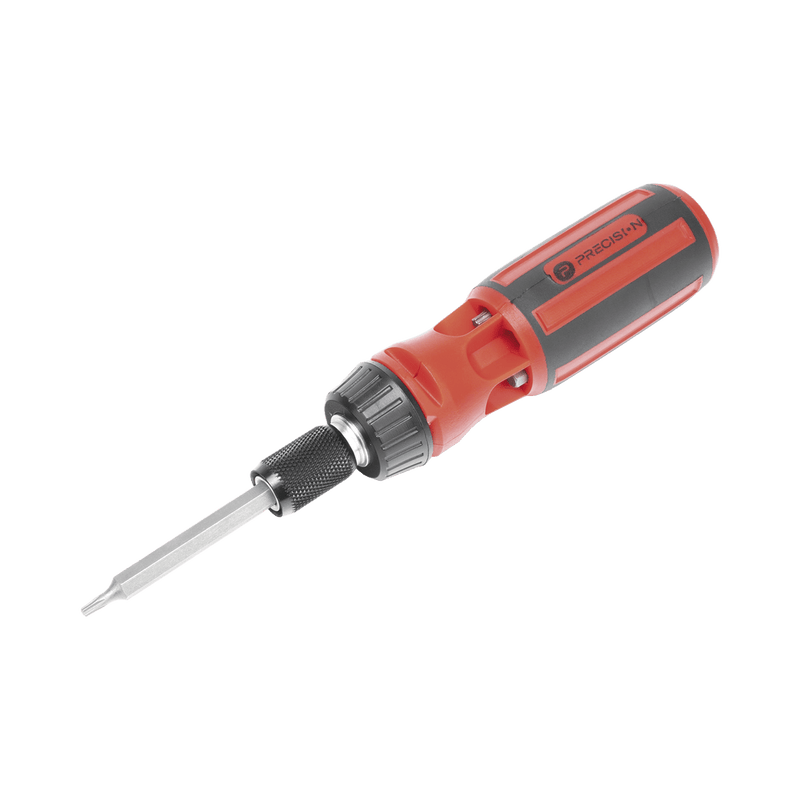 Desarmador 6 en 1 con Mango de Agarre Plástico Torx de Seguridad Hexagonal  PH0 PH2 Plana - SILYMX