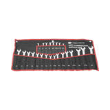 Juego de 24 Llaves Combinadas Métricas e Inglesas con Estuche PST-H030-02 - SILYMX