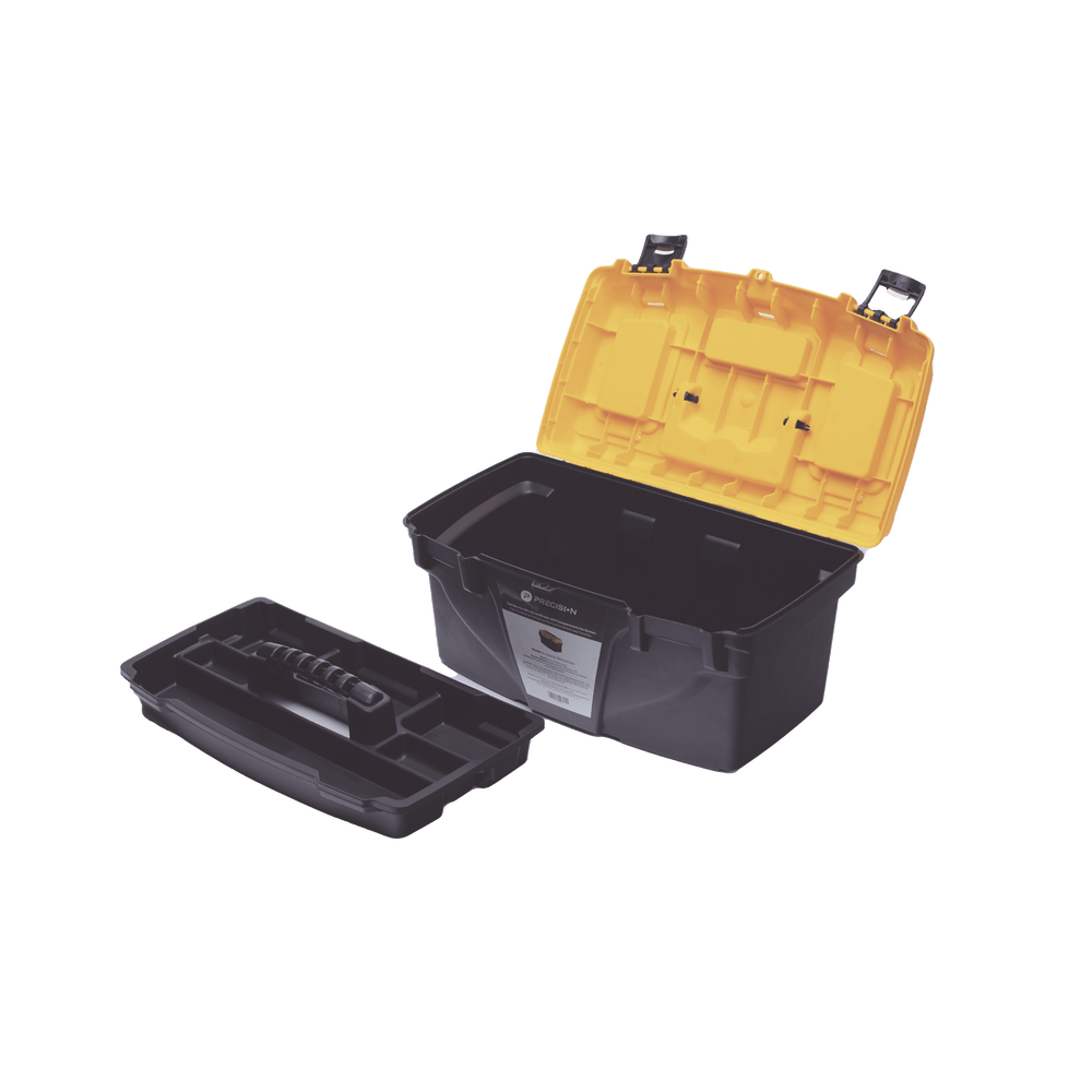 HerramientasPRECISIONPST-H070-01Caja Porta Herramientas 17" 44x26x23 cm Bicolor con Compartimientos para Tornillos PST - H070 - 01 - SILYMX