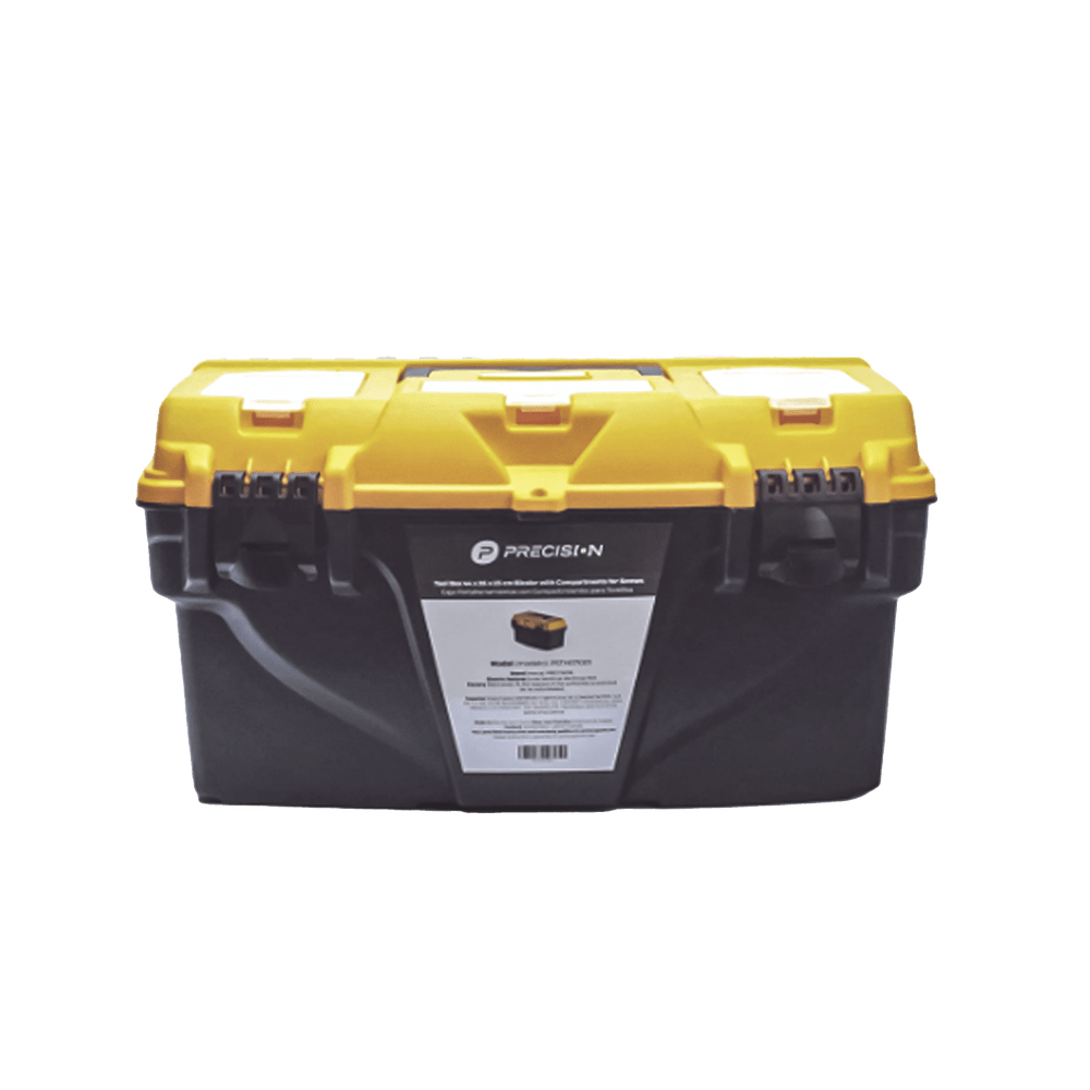 HerramientasPRECISIONPST-H070-01Caja Porta Herramientas 17" 44x26x23 cm Bicolor con Compartimientos para Tornillos PST - H070 - 01 - SILYMX