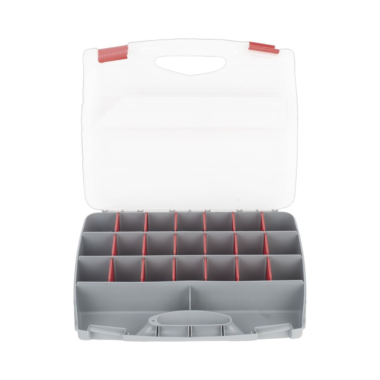 Caja Organizadora con 21 Divisiones Fabricada en Plástico de Alta Resistencia PST-H07-002 - SILYMX