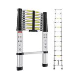 Escalera Telescópica de Aluminio de 3.8 Metros de Altura PST-H10-001 - SILYMX