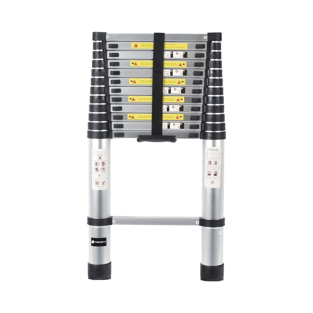 Escalera Telescópica de Aluminio de 3.8 Metros de Altura PST-H10-001 - SILYMX