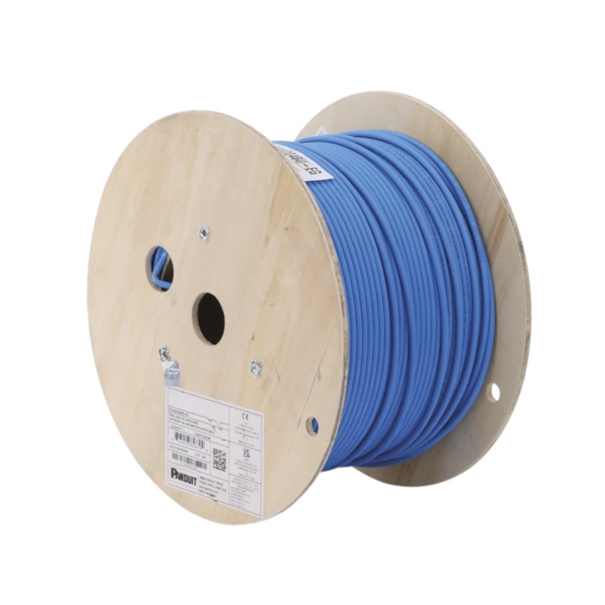 Cables Categoria 6APANDUITPUL6AHD04BU-EGBobina de Cable UTP Cat6A 305m (1000ft) LSZH Libre de Gases Toxicos 23 AWG Azul Panduit PUL6AHD04BU - EG - SILYMX