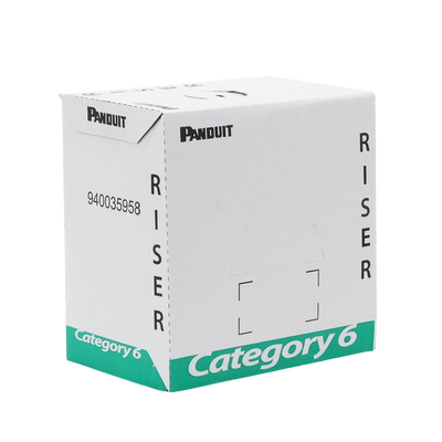 Cables Categoria 6PANDUITPUR6C04BU-FCable UTP Panduit Categoria 6 Alto Rendimiento 350 MHz 23 AWG PVC CMR Riser 305m Azul TX6 - PANDUIT PUR6C04BU - F - SILYMX