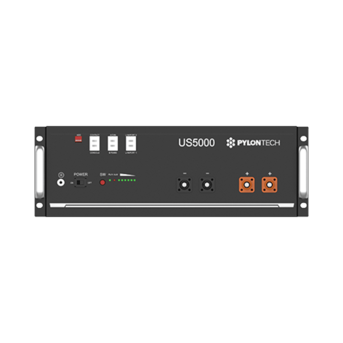 BateriasPylontechPYLON-US5000Batería Litio LFP 4.8kWh 48V 100Ah BMS Integrado Modular Pylontech US5000 - SILYMX