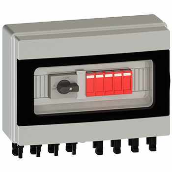 Centros de Carga e InterruptoresMERZCCM-2-4-4-20/1005TLS-MC4Caja Combinadora Solar 2 MPPT 4 Entradas 4 Salidas 20A 1005VDC Supresor MC4 MERZ CCM - 2 - 4 - 4 - 20/1005TLS - MC4 - SILYMX