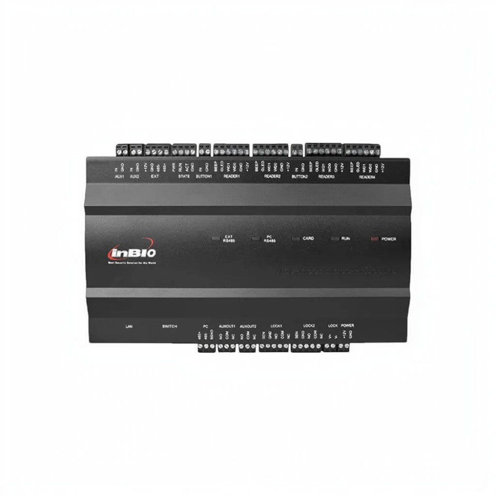 Controladores de AccesoZKTECOINBIO260Controlador Acceso Biometrico ZKTECO INBIO260 2 Puertas 20000 Huellas TCP IP RS485 PullSDK Seguridad Profesional - SILYMX
