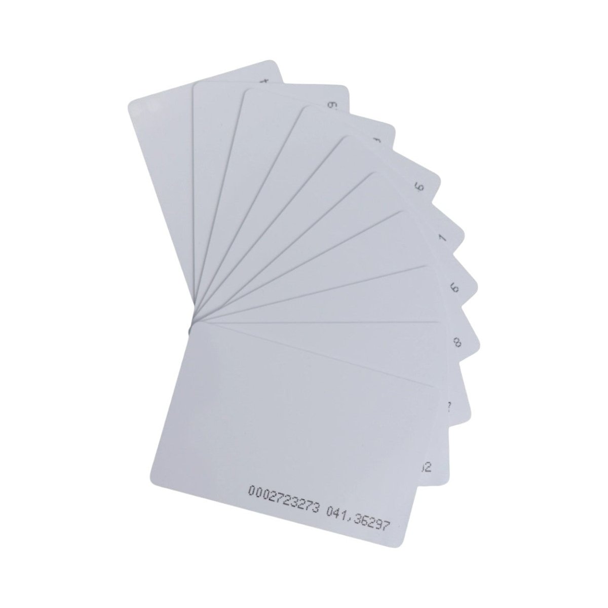 Tarjetas y TagsZKTECOIDCARD N - TK4100 - Modelo A16Tarjeta de Proximidad 125 kHz Chip TK4100 PVC Imprimible ZKTeco IDCARD N - SILYMX