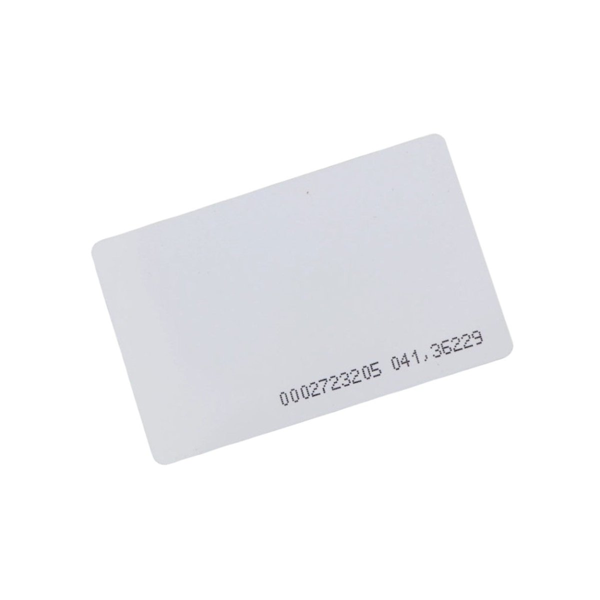 Tarjetas y TagsZKTECOIDCARD N - TK4100 - Modelo A16Tarjeta de Proximidad 125 kHz Chip TK4100 PVC Imprimible ZKTeco IDCARD N - SILYMX