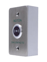 Paquete con Botón de Salida sin Contacto y Caja de Montaje Metálicos KITISK841BLED/MBB800AM - SILYMX