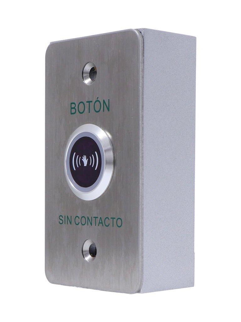 Paquete con Botón de Salida sin Contacto y Caja de Montaje Metálicos KITISK841BLED/MBB800AM - SILYMX