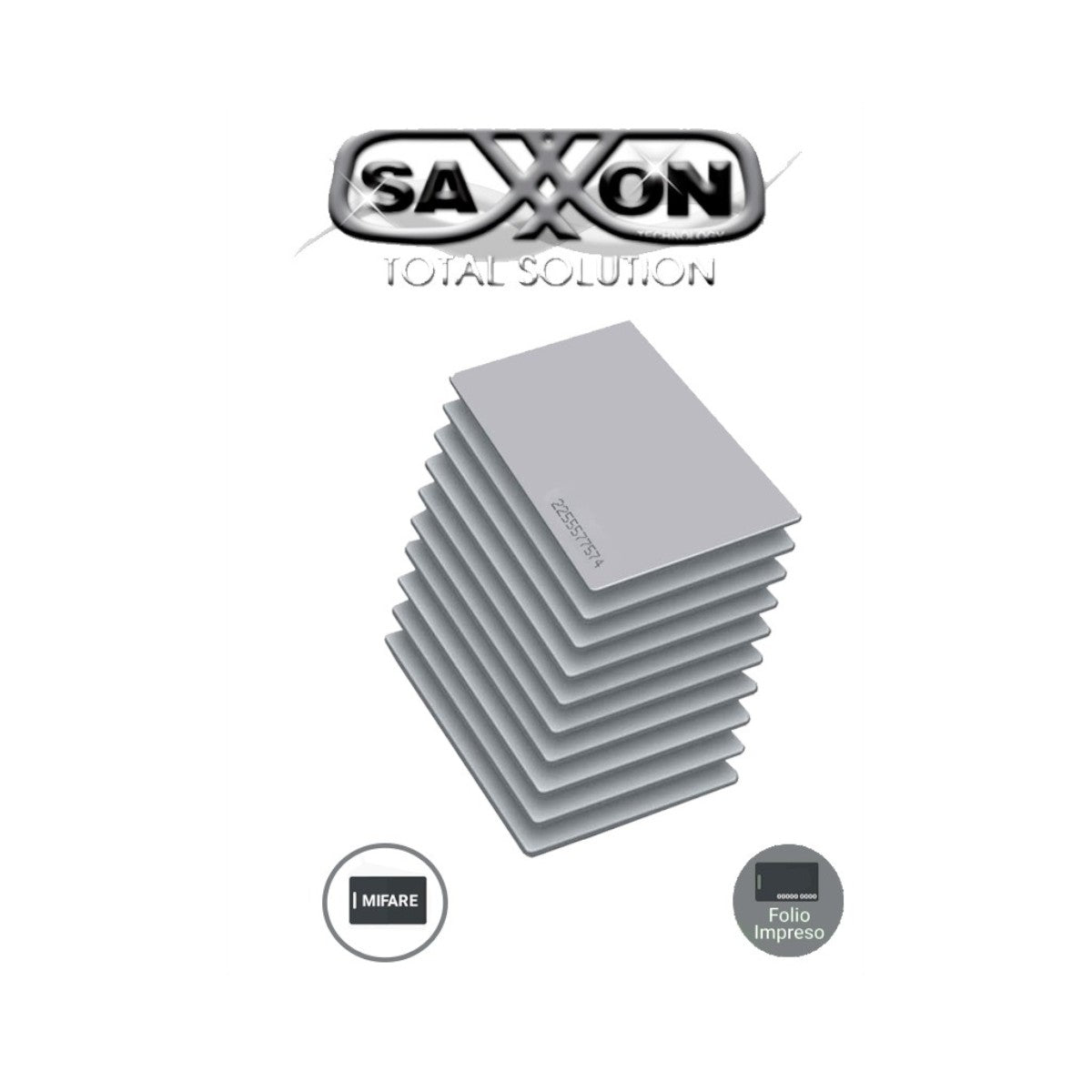 Paquete de 10 Tarjetas de Proximidad Mifare 13.56 Mhz Para Control de Acceso ASC- MF01SF - SILYMX