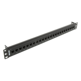Patch Panel Belden Cat6 Cat6+ 24 Puertos 1U Precargado Negro AX103253 - SILYMX