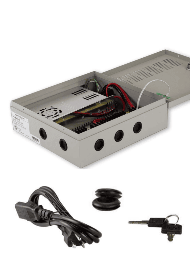 Fuente De Poder Pro SAXON Salida 12 Vcd - 30 Ampers 18 Camaras Ul PSU1230-D18 - SILYMX