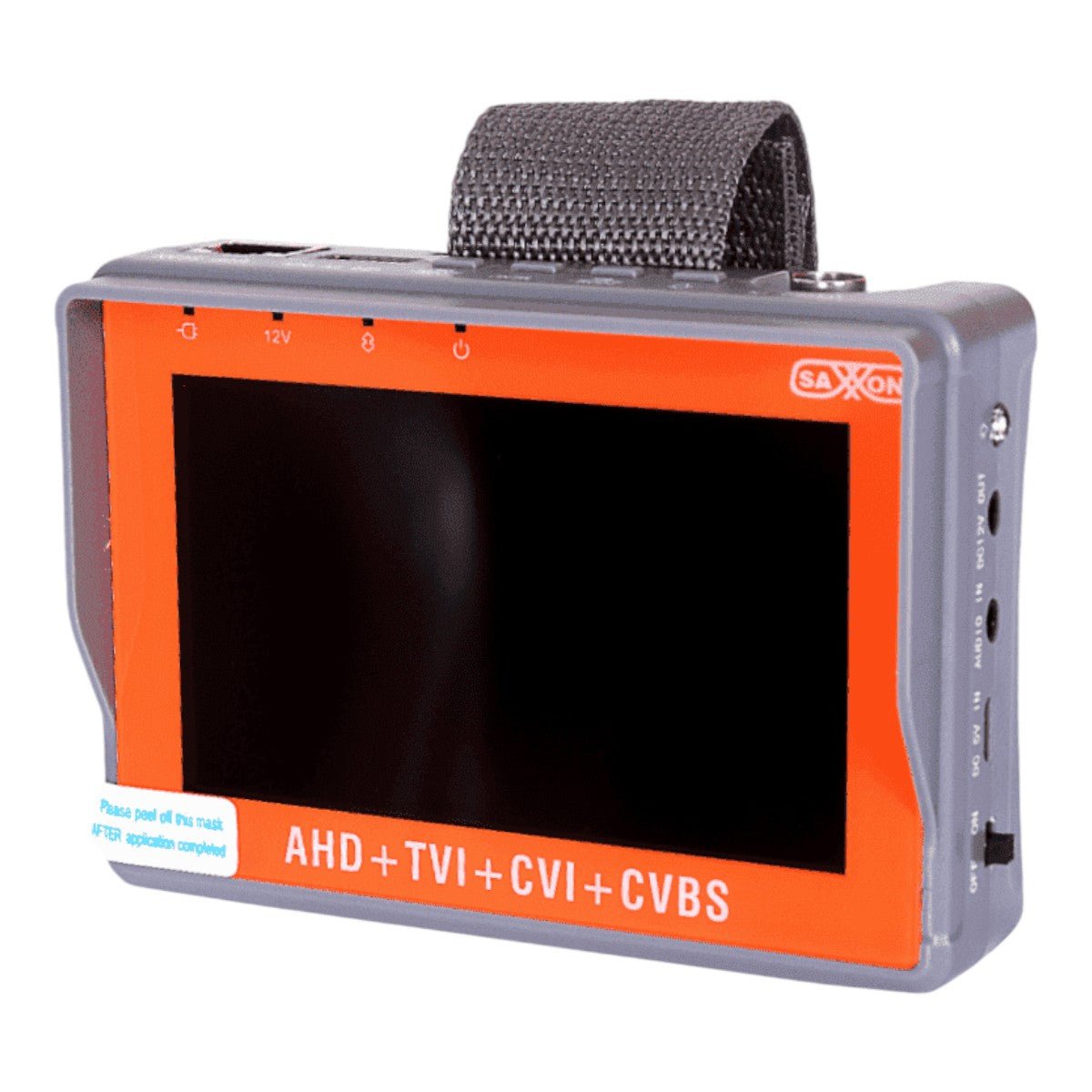 Probador de Video de Pulsera con Pantalla de 4 Pulgadas Soporta Resolución de Hasta 4 Megapíxeles Soporta: HDCVI TVI AHD Salida de Energía de 12vdc para Alimentar Cámaras Soporta Control por Coaxial Lampara Led TES07MC - SILYMX