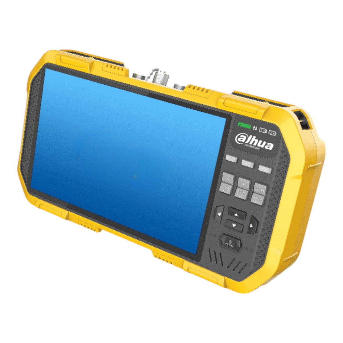 Probador de Video IP y HDCVI Soporta Compresión de Video H.265 y H.264 Control PTZ Soporta Audio Multimetro Integrado Probador de Red Probador de Señal Wifi Soporta Protocolo Onvif Salida de 12V 2 Amp para Cámara Basado en Linux DH-PFM907-E - SILYMX