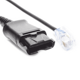 Cable adaptador para diademas modelo HT101, HT201 y HT202 para compatibilidad con teléfonos Grandstream, análogos, digitales, etc. - SILYMX