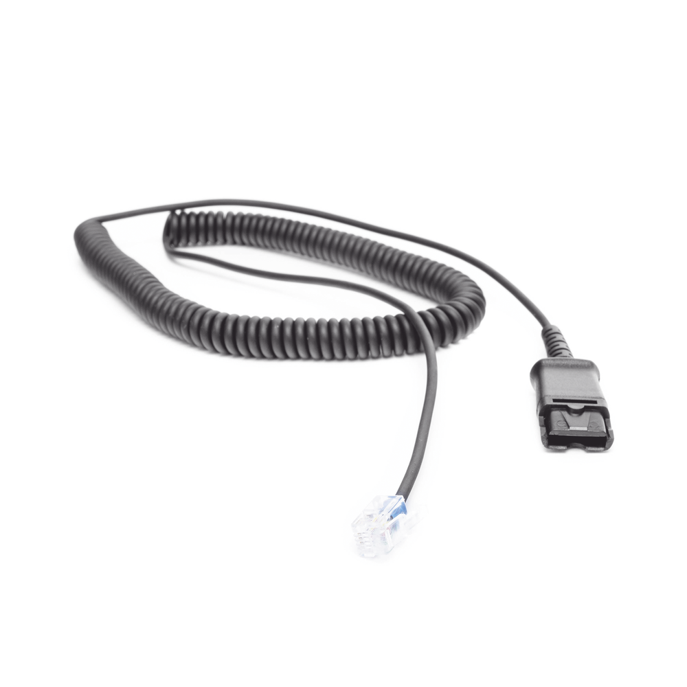 Cable adaptador para diademas modelo HT101, HT201 y HT202 para compatibilidad con teléfonos Grandstream, análogos, digitales, etc. - SILYMX