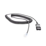 Cable adaptador para diademas modelo HT101, HT201 y HT202 para compatibilidad con teléfonos Grandstream, análogos, digitales, etc. - SILYMX