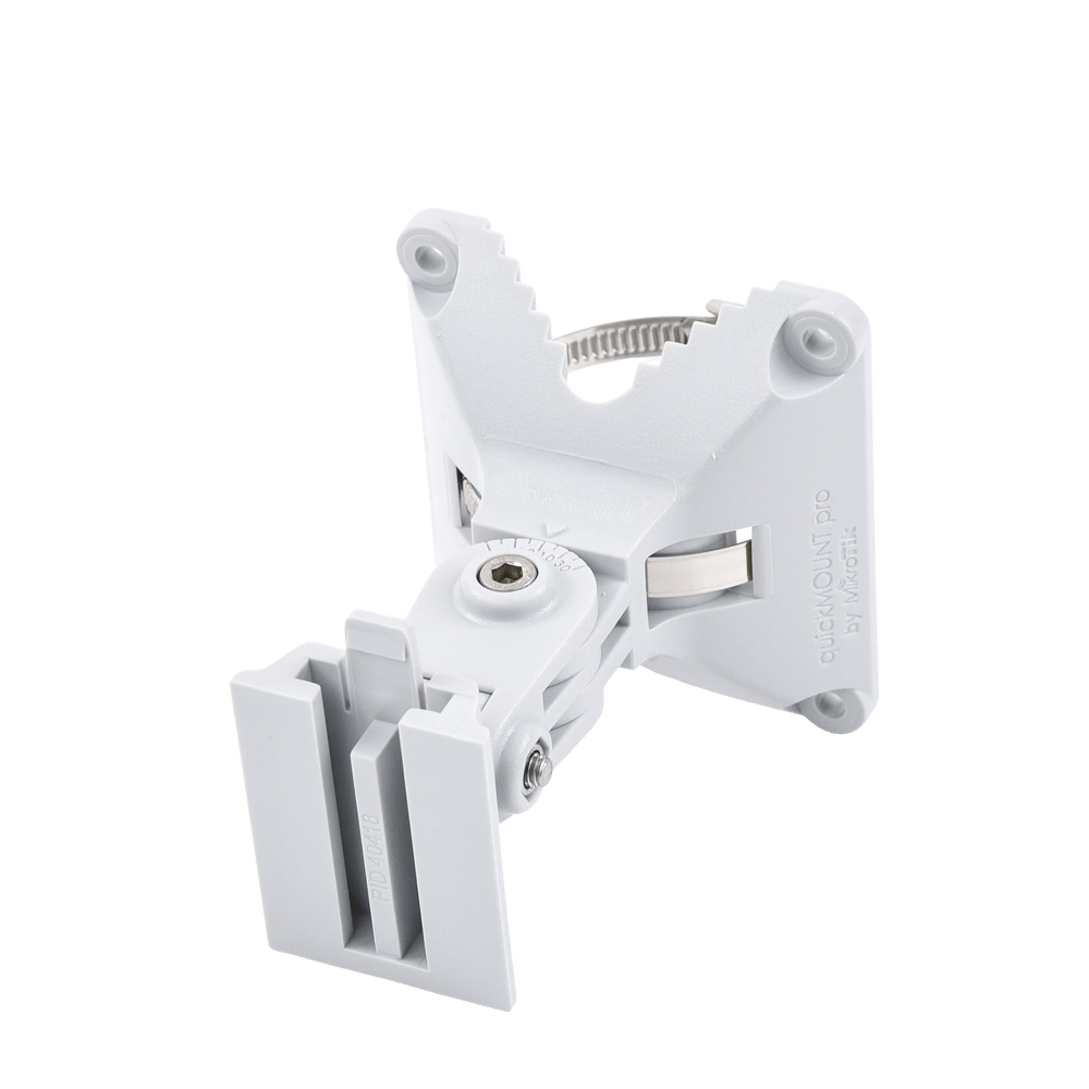 Montaje de pared o poste para equipos MIKROTIK con ajuste de 140° QuickMount Pro QMP - SILYMX