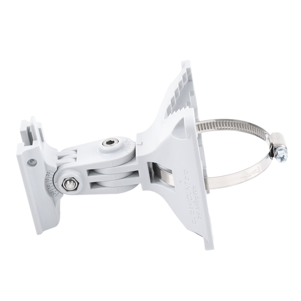 Montaje de pared o poste para equipos MIKROTIK con ajuste de 140° QuickMount Pro QMP - SILYMX
