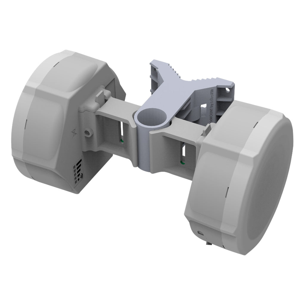 Montaje de pared o poste basico para antenas SXT BaseBox QM - SILYMX