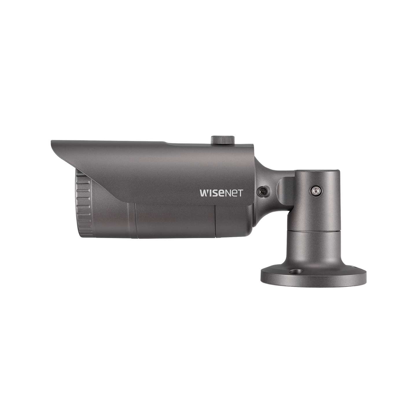 Cámara IP Tipo Bala Antivandálica Hanwha Techwin Wisenet 5 Megapíxel Lente 2.8 mm IR 20M WDR 120db Exterior IP66 H.265 & WiseStream QNO-8010R - SILYMX