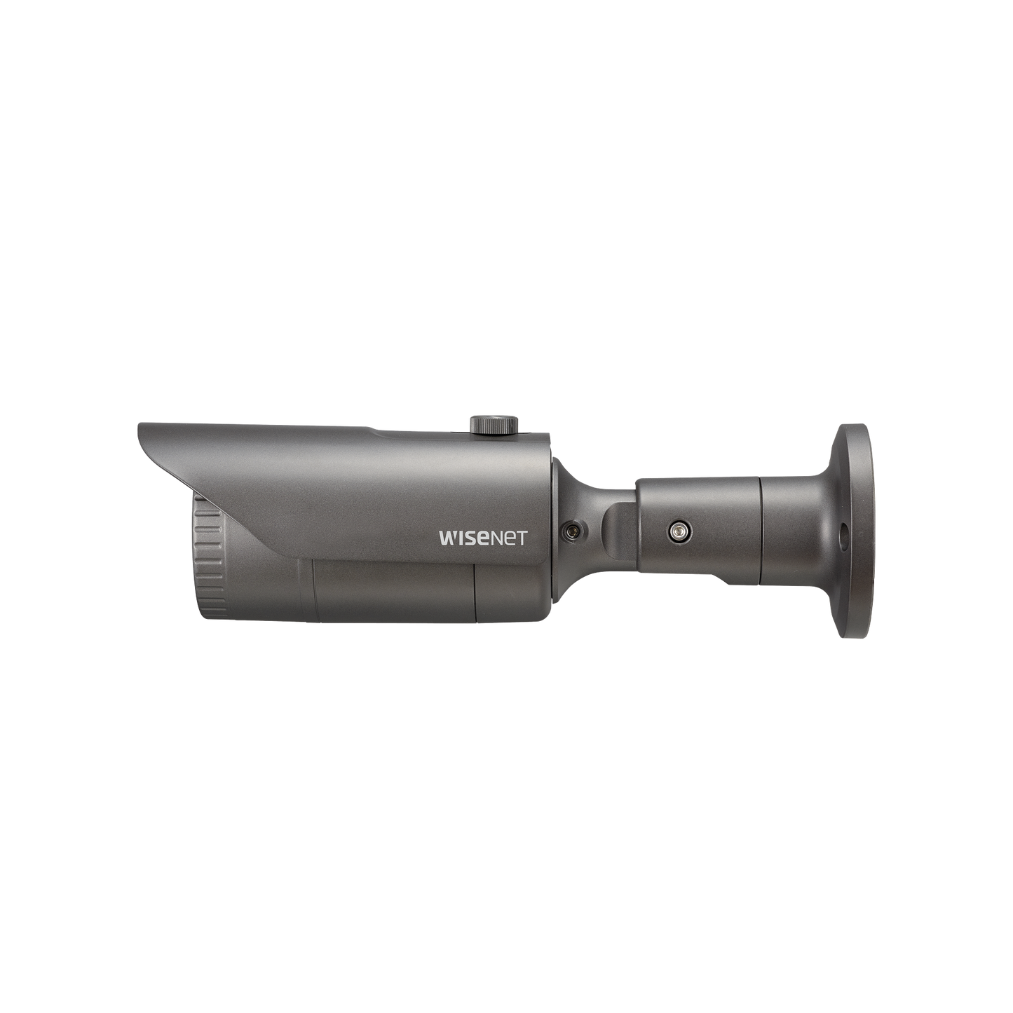 Cámara IP Tipo Bala Antivandálica Hanwha Techwin Wisenet 5 Megapíxel Lente 2.8 mm IR 20M WDR 120db Exterior IP66 H.265 & WiseStream QNO-8010R - SILYMX