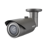 Cámara IP Tipo Bala Antivandálica Hanwha Techwin Wisenet 5 Megapíxel Lente 2.8 mm IR 20M WDR 120db Exterior IP66 H.265 & WiseStream QNO-8010R - SILYMX