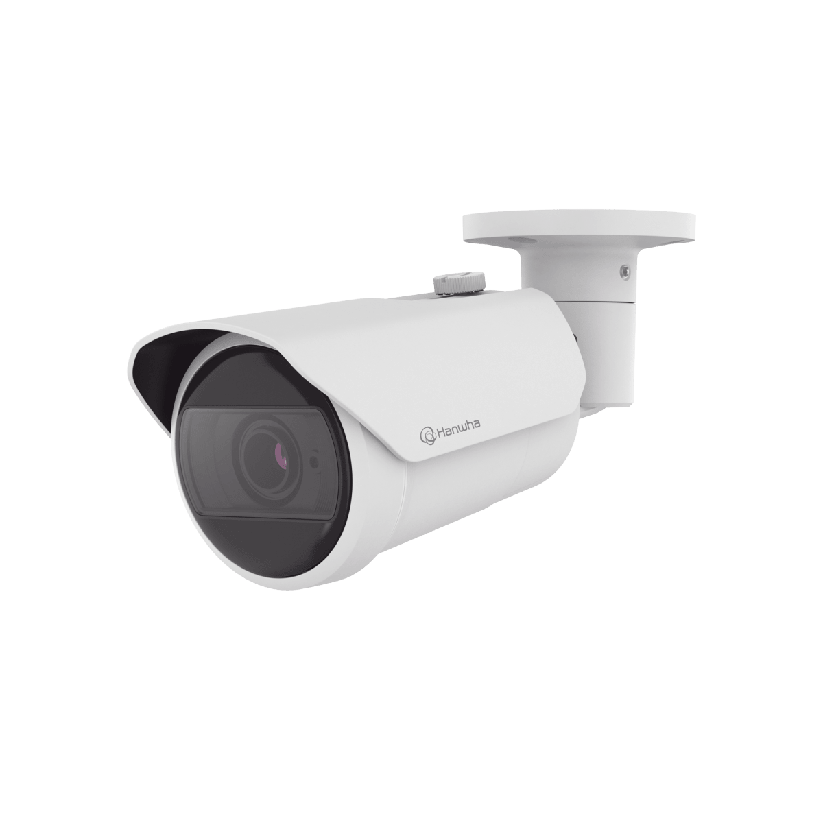 Camaras IP BalaHANWHA VISIONQNO-C9083RCamara Bala IP 8MP 4K IA Lente Motorizado 3.2 - 10.2mm WDR 120dB IR 30m IP66 IK10 Hanwha Vision QNO - C9083R - SILYMX