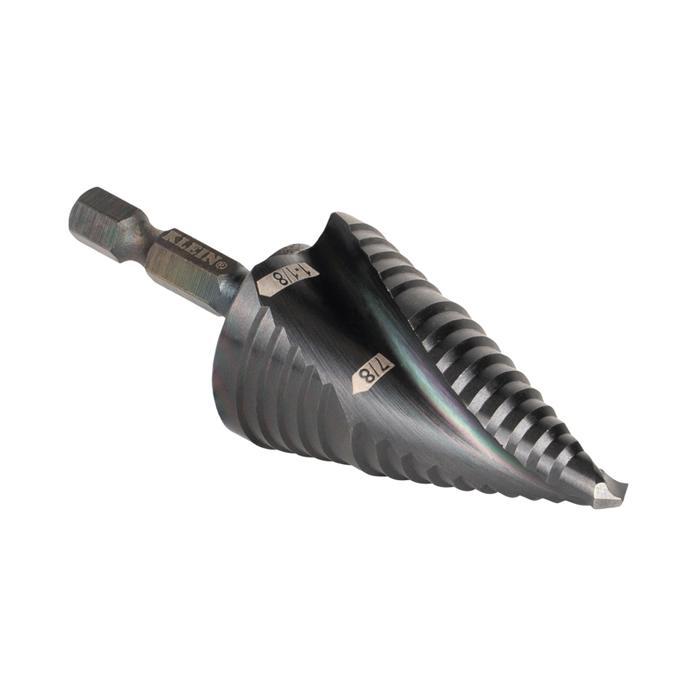 Broca Escalonada 12 en 1 de Liberación Rápida Acanaladura en Espiral produce Agujeros de 2-3 cm e Intermedios 10x más Durable QRST11 - SILYMX