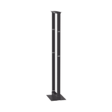 Rack De Dos Postes Panduit Estándar De 19 In Rieles Numerados Y Roscados #12-24 Fabricado En Aluminio 45 Unidades De Rack Color Negro R2P - SILYMX