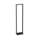Rack De Dos Postes Panduit Estándar De 19 In Rieles Numerados Y Roscados #12-24 Fabricado En Aluminio 45 Unidades De Rack Color Negro R2P - SILYMX