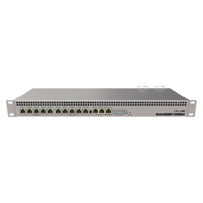 Routerboard 4 nucleos 1.4Ghz 13 Eth Gb 1GB RAM p/rack RB1100AHx4 - SILYMX